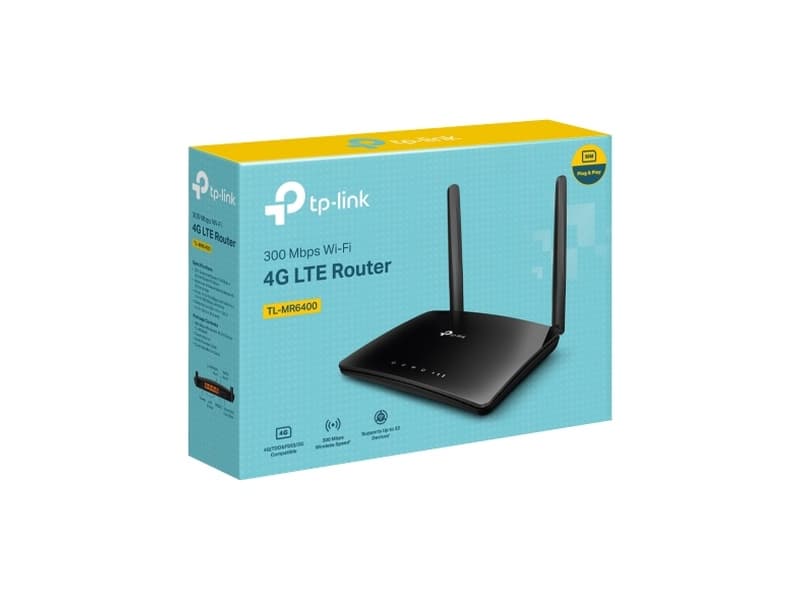 Tplink Tl-Mr6400 300 Mbps Wireless N 4G Lte Router
